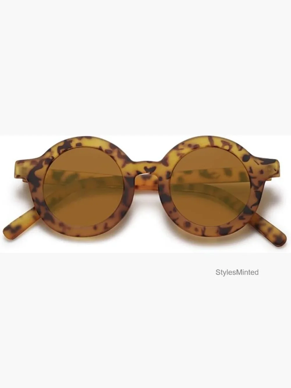 Kids Round Polarized Sunglasses UV400 Protection Retro Style